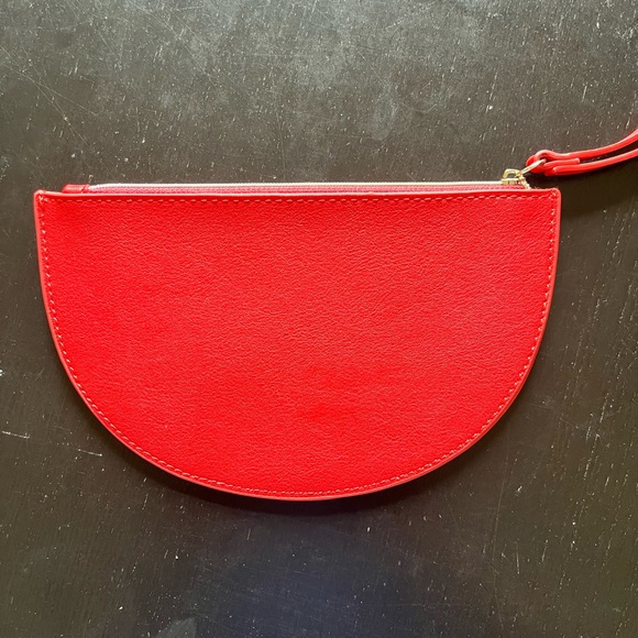 Old Navy Watermelon wristlet, never used. 8 inches long and 5 inches wide. - Picture 3 of 3